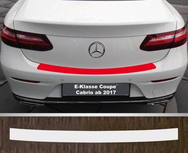 Lackschutzfolie Ladekantenschutz transparent 70 µm für Mercedes E-Klasse Cabrio Coupe´ab 2017